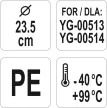 YATO Capac recipient plastic 23,5×1 cm (YG-00520)