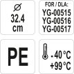 YATO Capac recipient plastic 32,4×1,5 cm (YG-00521)