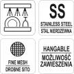 YATO Tavă rotundă 280 mm (YG-00617)