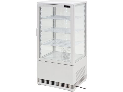 YATO Vitrină frigorifică cu geam 78 L albă (YG-05055)