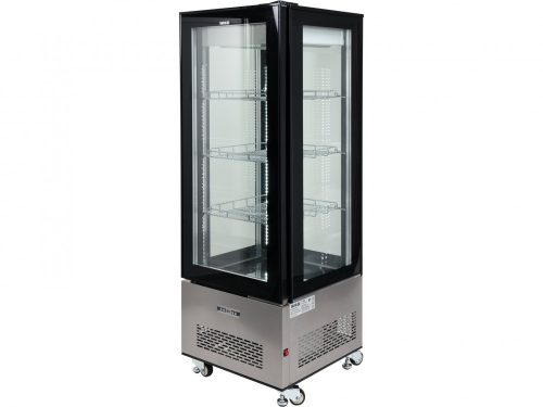 YATO Vitrină frigorifică verticală 400 L neagră (YG-05068)