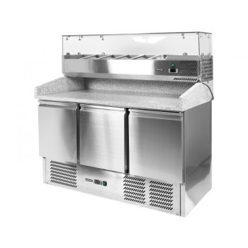   YATO Tejghea frigorifică pentru pizza cu blat de granit 368 L (YG-05305)