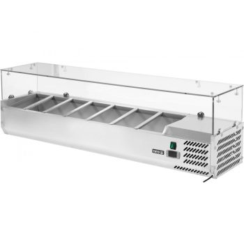   YATO Vitrină frigorifică pentru ingrediente 39,5x200x43,5 cm (YG-05322)