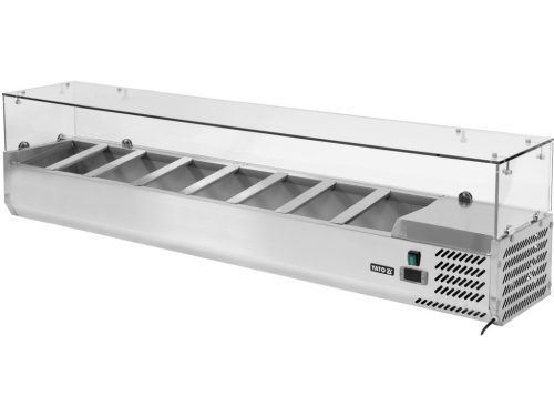 YATO Vitrină frigorifică pentru ingrediente 33,5x180x43,5 cm (YG-05323)