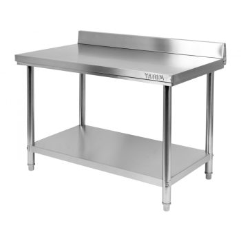 YATO Masă de lucru INOX cu panou spate (YG-09020)