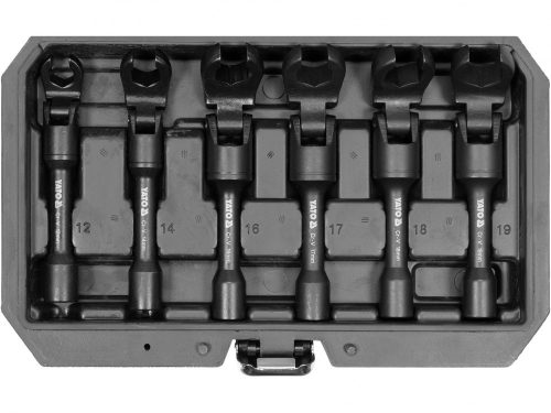 YATO Set chei conducte frână articulate, 3/8", 12–19 mm (YT-01440)