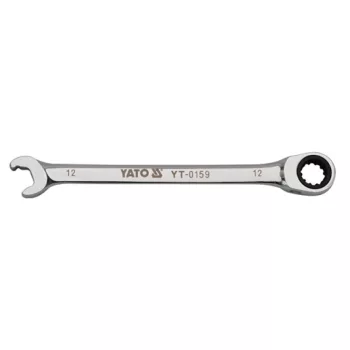   YATO Cheie combinată stea–fixă 19 mm cu clichet (YT-0165)