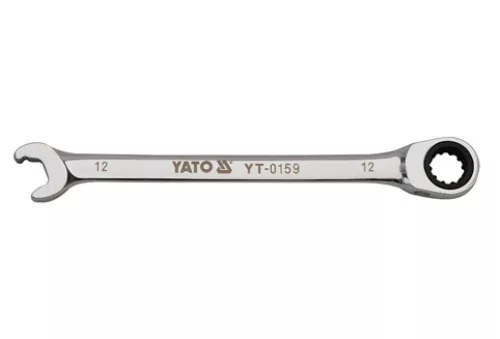 YATO Cheie combinată stea–fixă 19 mm cu clichet (YT-0165)