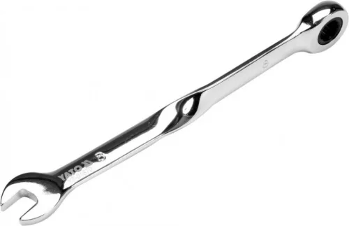 YATO Cheie combinată stea–fixă îndoită cu clichet 8 mm (YT-01870)