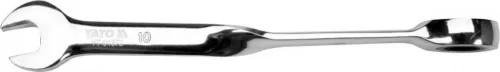 YATO Cheie combinată stea–fixă îndoită cu clichet 10 mm (YT-01872)