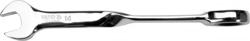 YATO Cheie combinată stea–fixă îndoită cu clichet 14 mm (YT-01876)