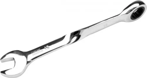 YATO Cheie combinată stea–fixă îndoită cu clichet 15 mm (YT-01877)