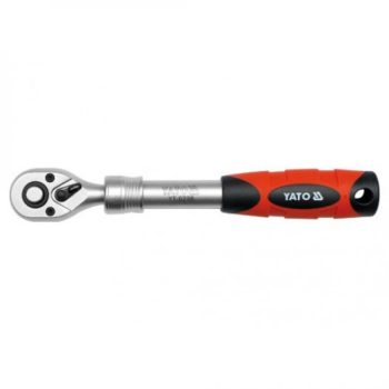   YATO Clișeu cu clichet 3/8" telescopic 72T CrV DIN3122 (YT-0298)