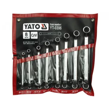 YATO Set chei tip stea 8 piese 6–22 CrV (YT-0396)