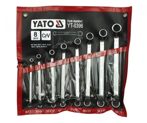YATO Set chei tip stea 8 piese 6–22 CrV (YT-0396)