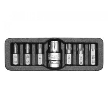 YATO Set biți Torx 7 piese (1/2" T25–T55) (YT-0410)
