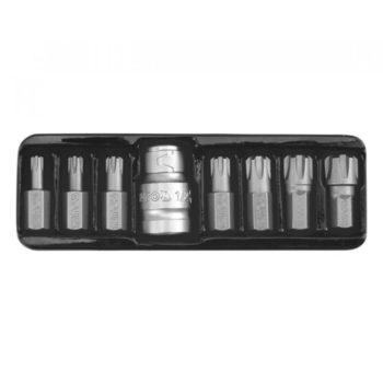   YATO Set biți RIBE 8 piese M5–M14 L=30 mm 1/2" (YT-0418)