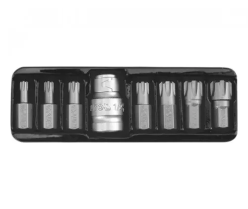 YATO Set biți RIBE 8 piese M5–M14 L=30 mm 1/2" (YT-0418)