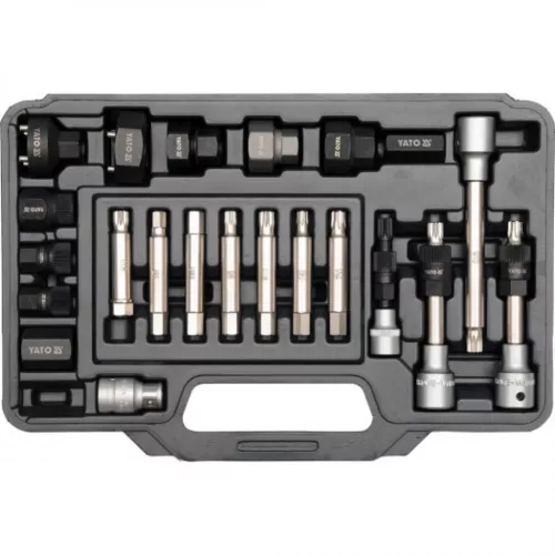 YATO Set pentru reparații alternator 22 piese 1/2" CrV (YT-04211)