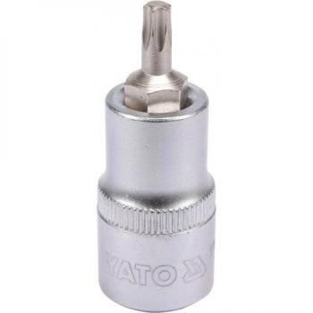 YATO Bit cu cap tubular 1/2" Torx T27 CrV (YT-04312)