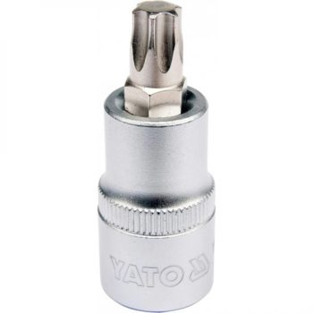 YATO Bit cu cap tubular 1/2" Torx T50 CrV (YT-04316)