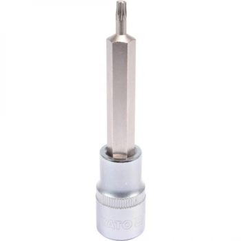 YATO Bit cu cap tubular 1/2" Torx T20, lung (YT-04320)