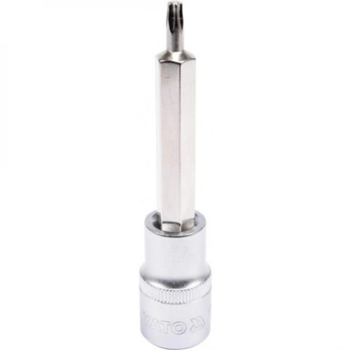 YATO Bit cu cap tubular 1/2" Torx T25, lung (YT-04321)