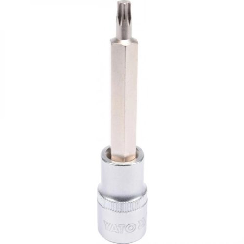 YATO Bit cu cap tubular 1/2" Torx T30, lung (YT-04323)
