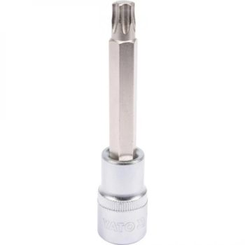 YATO Bit cu cap tubular 1/2" Torx T50, lung (YT-04326)