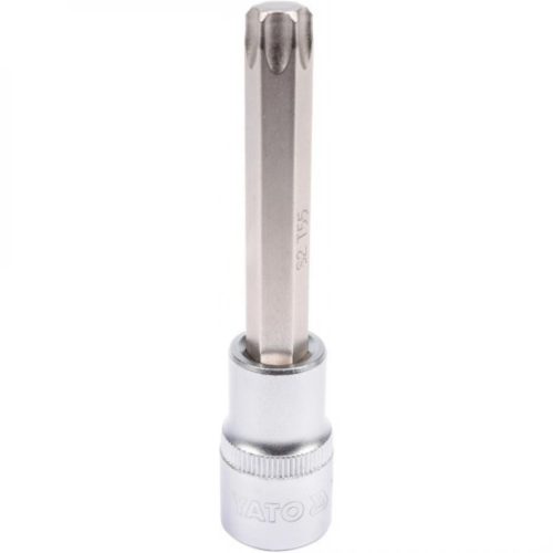 YATO Bit cu cap tubular 1/2" Torx T55, lung (YT-04327)