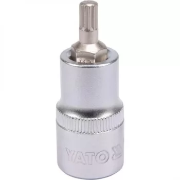 YATO Bit tubular SPLINE M6 1/2" CrV (YT-04341)
