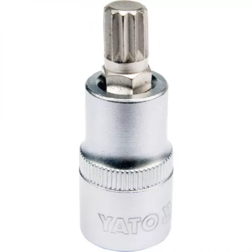 YATO Bit tubular SPLINE M10 1/2" CrV (YT-04343)