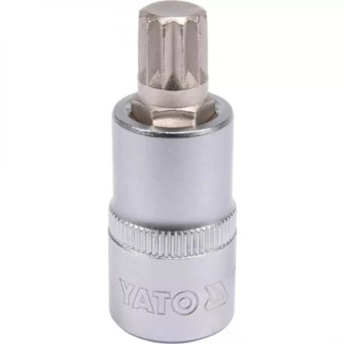 YATO Bit tubular SPLINE M12 1/2" CrV (YT-04344)
