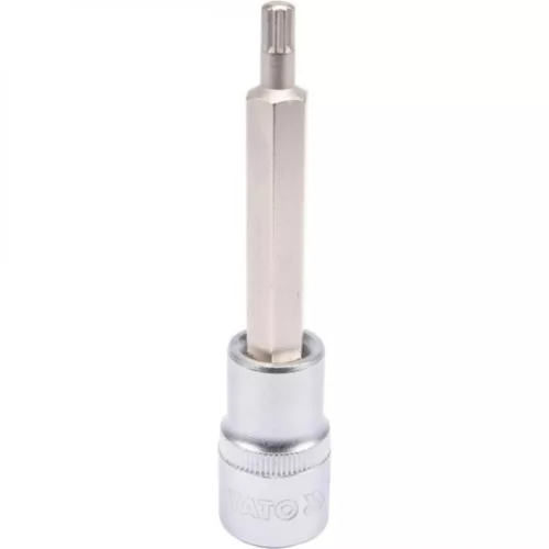 YATO Bit tubular SPLINE M6 1/2" lung (YT-04351)