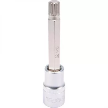 YATO Bit tubular SPLINE M10 1/2" lung (YT-04353)