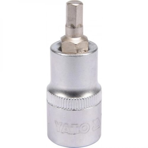 YATO Bit cu cap tubular 1/2" imbus 6 mm CrV (YT-04382)