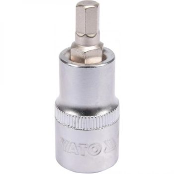 YATO Bit cu cap tubular 1/2" imbus 7 mm CrV (YT-04383)