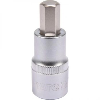YATO Bit cu cap tubular 1/2" imbus 10 mm CrV (YT-04385)