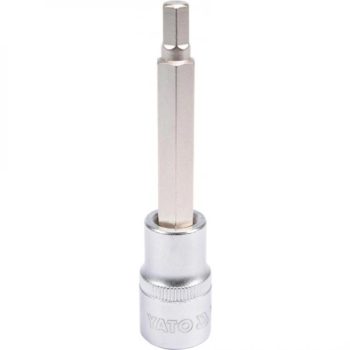   YATO Bit cu cap tubular 1/2" imbus 7 mm, lung (YT-04393)