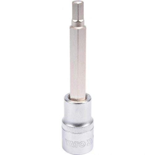 YATO Bit cu cap tubular 1/2" imbus 7 mm, lung (YT-04393)