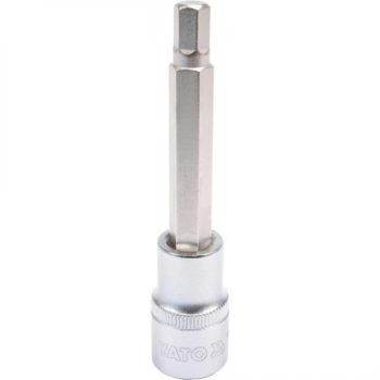   YATO Bit cu cap tubular 1/2" imbus 8 mm, lung (YT-04394)