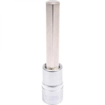   YATO Bit cu cap tubular 1/2" imbus 12 mm, lung (YT-04396)
