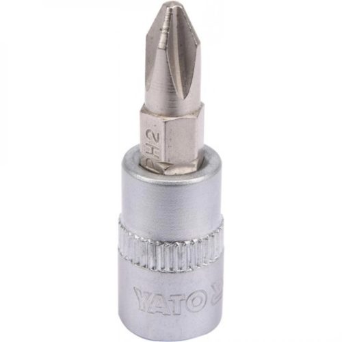 YATO Bit tubular PH2 1/4" CrV (YT-04412)