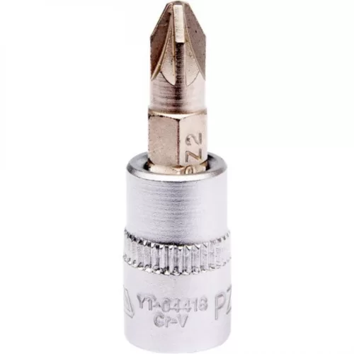YATO Bit tubular PZ2 1/4" CrV (YT-04418)