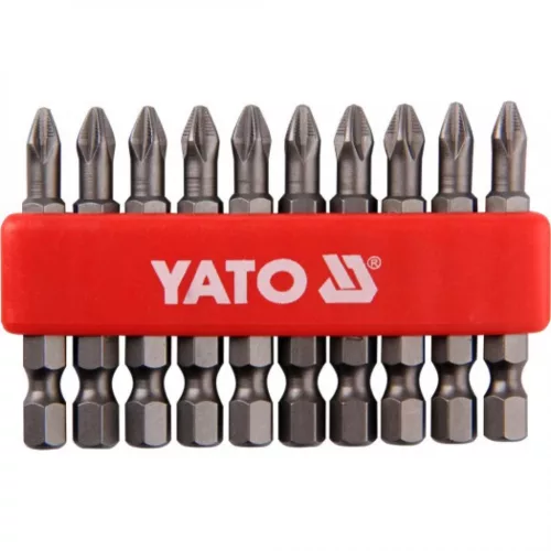 YATO Bit PH2 1/4" 50 mm (10 buc./set) (YT-0478)