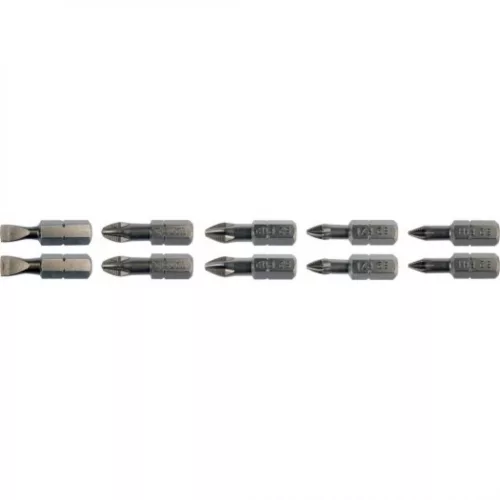 YATO Set biți 10 piese 25 mm (YT-04822)