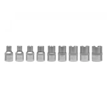   YATO Set chei tubulare 9 piese TORX 1/2" E10–E24 (YT-0521)