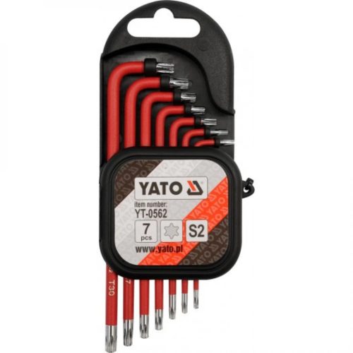 YATO Set chei Torx 7 piese T9–T30 (YT-0562)