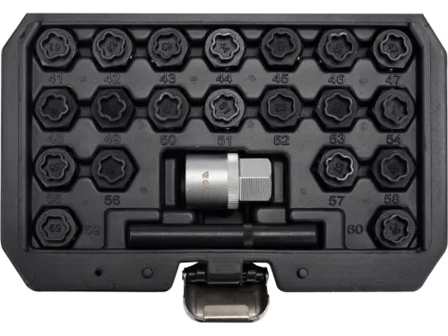 YATO Set chei pentru șuruburi antifurt BMW 22 piese (YT-060303)