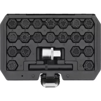  YATO Set chei pentru șuruburi antifurt AUDI 22 piese (YT-060304)